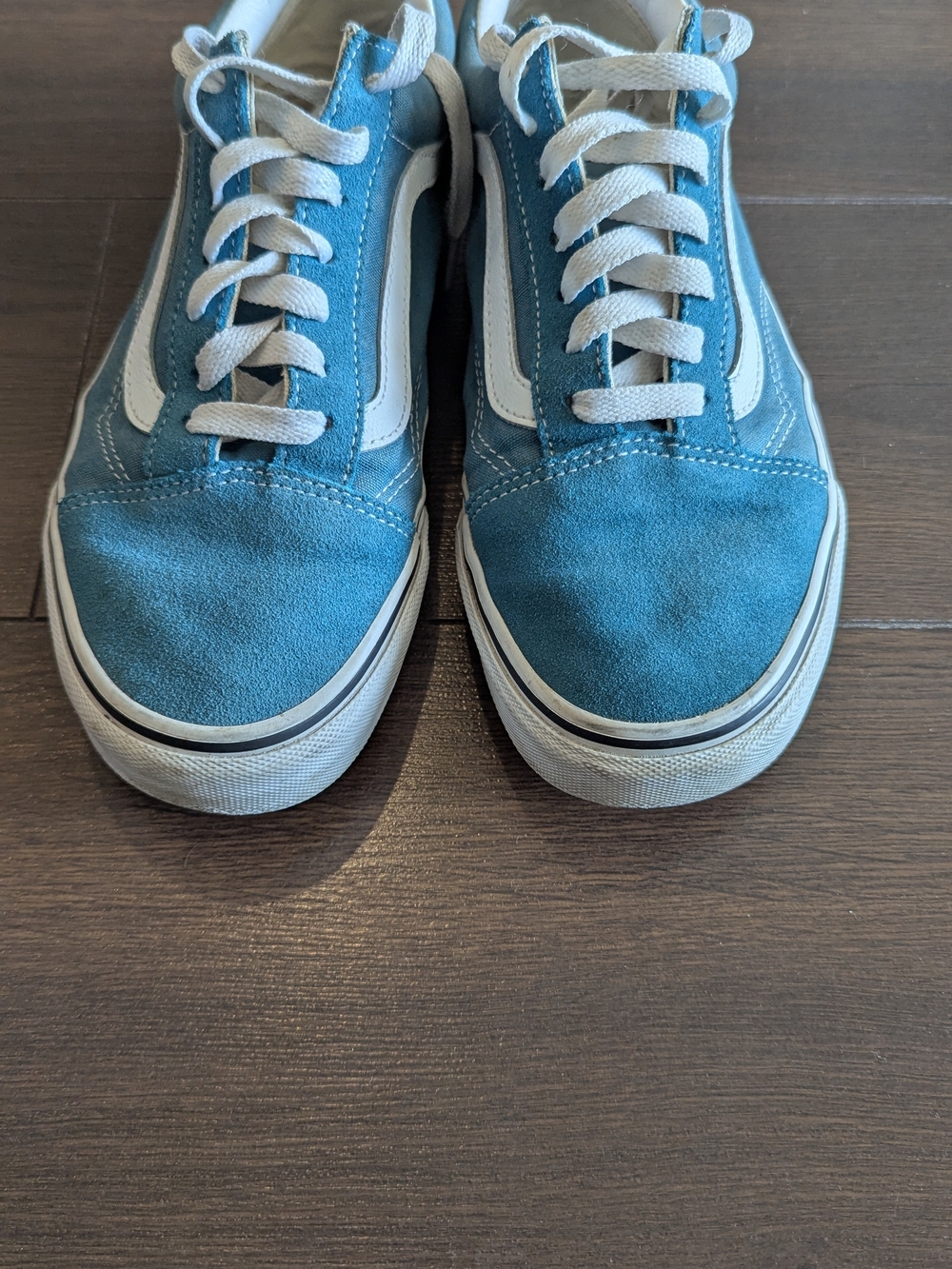 Vans Blue Old Skool Skate Shoe Womens Size 7.5 - Picture 6 of 8